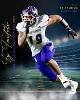Ty Tautolo No 19 LS Football 2025 Flat