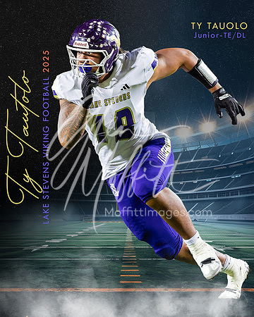 Ty Tautolo No 19 LS Football 2025 Flat